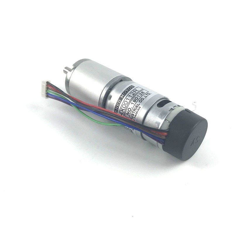 12V 24RPM 12kgfcm 32mm Planetary DC Geared Motor With Encoder